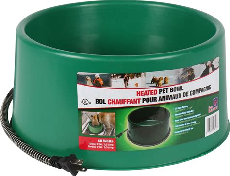 5.5 L Heated Pet Bowl | Pet bowls, Pets, Chickens backyard