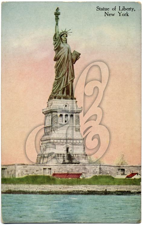 Statue of Liberty Postcard • Amy Barickman