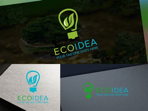 Eco-Ideas | Eco logo Design | Eco Idea Design on Behance