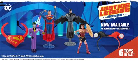 The Batman Universe – Burger King Kids Meal Feature Justice League ...