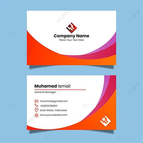 Minimalist Business Card Template Download on Pngtree