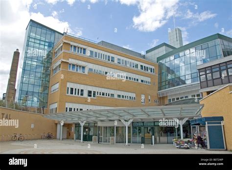 The new Whittington Hospital, main entrance, Archway Islington North London England UK Stock ...