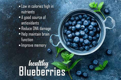 Health benefits of blueberries