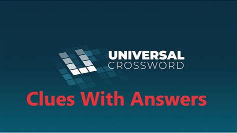 Universal Crossword August 24, 2023 Clues And Answers