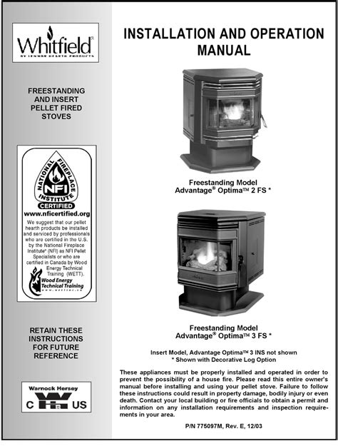 Whitfield Advantage 2 Pellet Stove Wiring Diagram - Wiring Diagram and Schematic Role