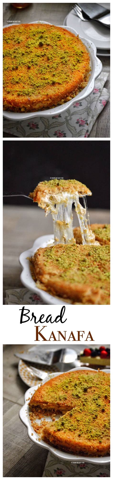 Bread Kanafa - Savory&SweetFood | Recipe | Food, Egyptian food, Recipes