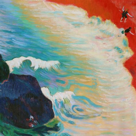 The Wave Paul Gauguin Hand-painted Oil Painting - Etsy