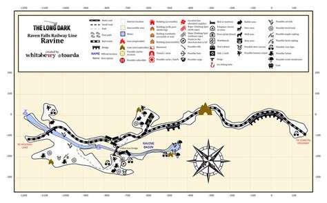 Guide :: Detailed Region Maps - The Long Dark | The long dark, Ravine, Dark