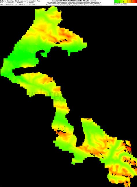 Free Island County, Washington Topo Maps & Elevations