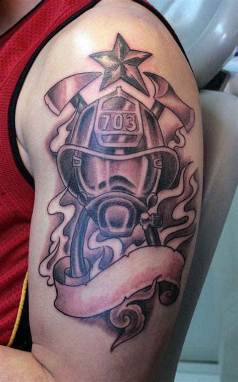 Stunning Fireman Tattoo Inspiration