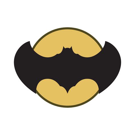 bat vector icon logo template 21613561 Vector Art at Vecteezy