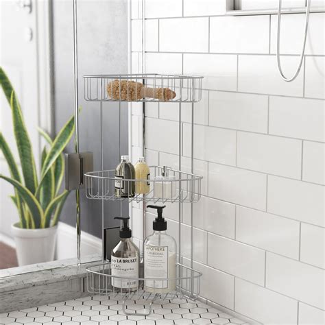 Rebrilliant Castello Free Standing Shower Caddy & Reviews | Wayfair