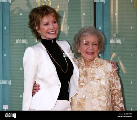 Mary Tyler Moore & Betty White arriving at the ATAS Honors Betty White ...