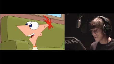 Vincent Martella | Phineas Flynn Voice | Side By Side Comparison - YouTube