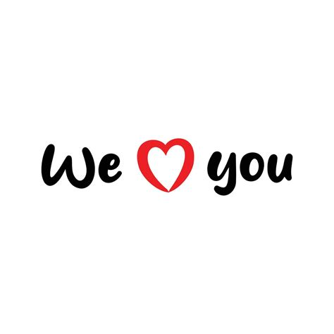 we love you banner design and illustration vector design 25679554 ...