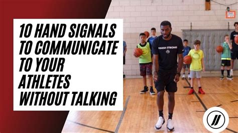 10 Basketball Hand Signals To Communicate To Your Athletes - YouTube