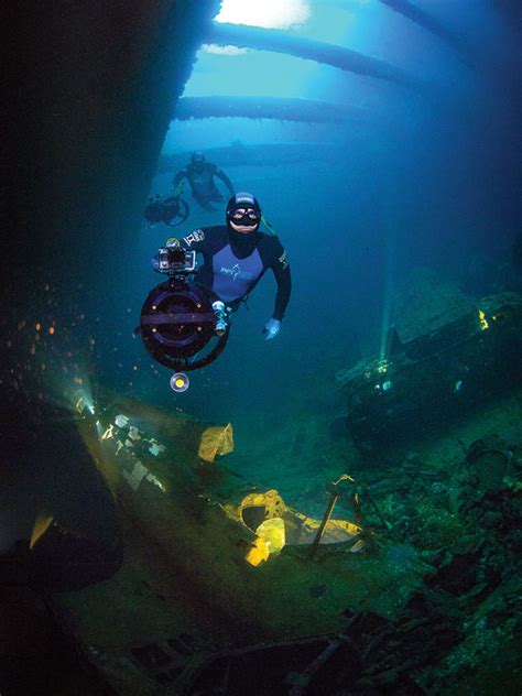 Technical Freediving in Truk Lagoon - DIVER magazine