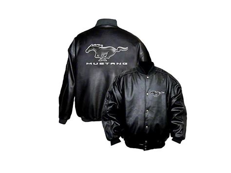 Ford mustang jacket leather