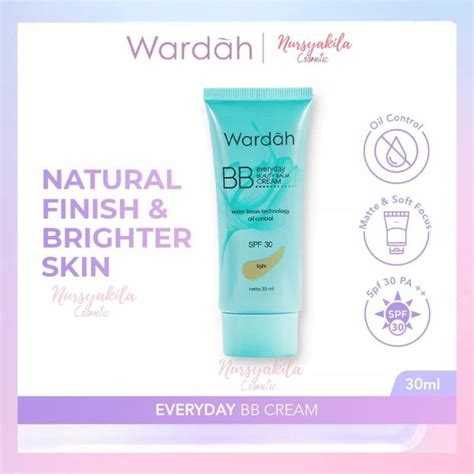 Jual Wardah Everyday BB Cream 15 ml - Alas Bedak | Foundation Oil Control | Shopee Indonesia