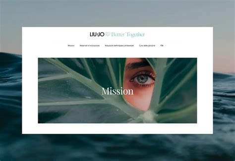 Liu Jo - Design fashion sustainability website | Stefano Peschiera