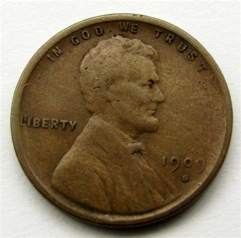 Sold Price: 1909 S VDB WHEAT PENNY VG - Invalid date EDT