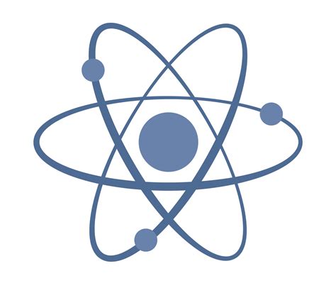 Atom icon. Quantum physics symbol. Vector flat illustration 21614116 ...