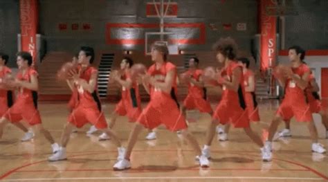 High School Musical Basketball Dance GIF - High School Musical Dance ...