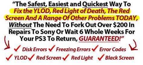 PS3LIGHTSFIX.COM: PS3 Repair, PS3 Repair Guide, PS3 Yellow Light of Death