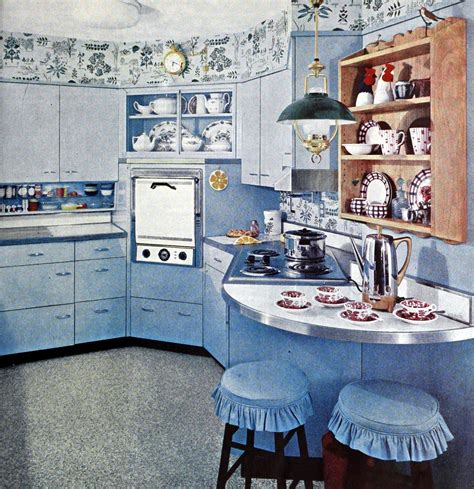 50 bold & colorful vintage 1950s home decor ideas, plus authentic mid ...