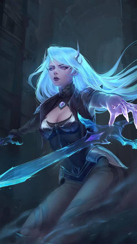 Katarina, Death Sworn, LoL, 4k HD Phone Wallpaper | Rare Gallery