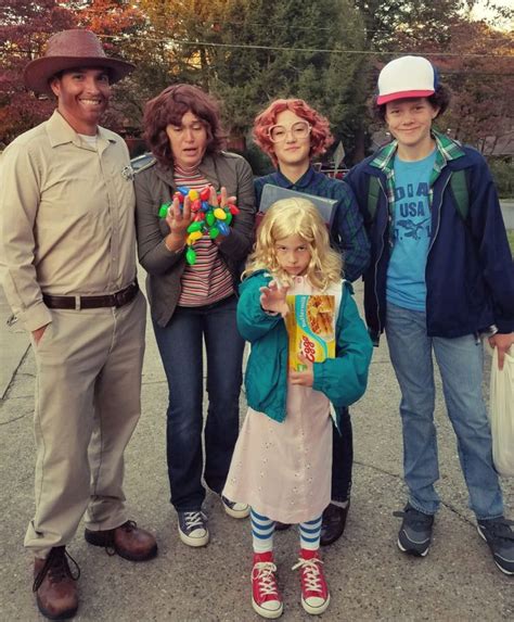 Our “Stranger Things” family Halloween costumes. in 2020 | Stranger things halloween costume ...