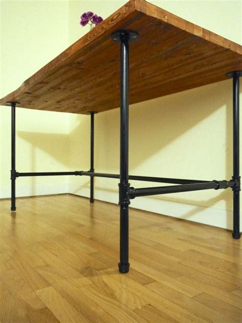 Black Iron Pipe Desk Legs - Pin on brooklyn / If you wish to add more storage it will be an.