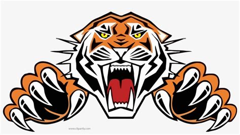 Tiiger Clipart Roaring Tiger - Roaring Tiger Clipart PNG Image | Transparent PNG Free Download ...