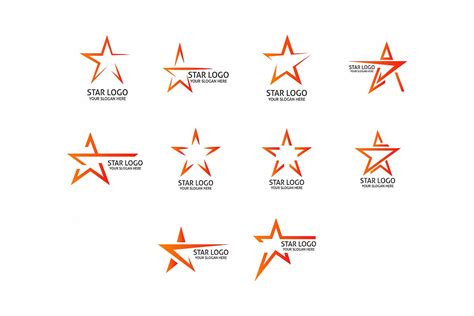 Free Star Logo Templates Of Black Star Logo Design Fr - vrogue.co