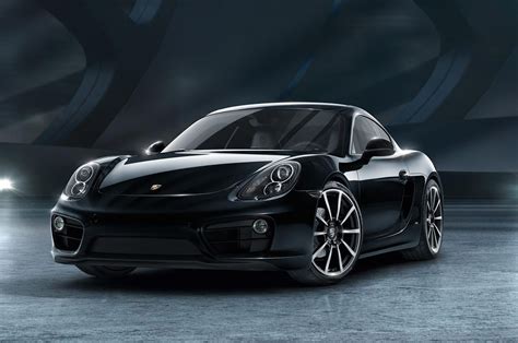 2016 Porsche Cayman Black Edition Shows Off Stealth Beauty