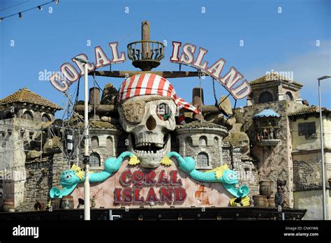 Coral Island amusement arcade Blackpool Lancashire Uk Stock Photo - Alamy