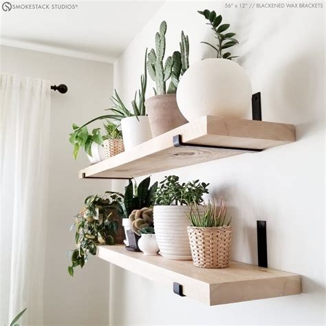 Floating Shelf Brackets Modern Farmhouse Kitchen Shelves - Etsy | Shelf ...