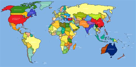 Top World Map Picture Download Hd 2022 – World Map With Major Countries