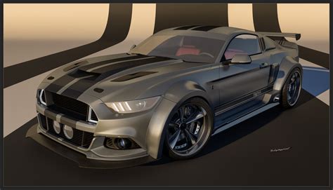 Ford Mustang Eleanor 2015 by Yorzua on DeviantArt