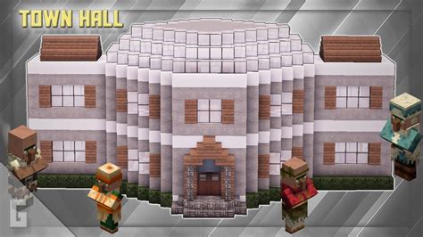 Minecraft City Hall Tutorial