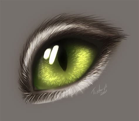 ArtStation - Green Cat eye