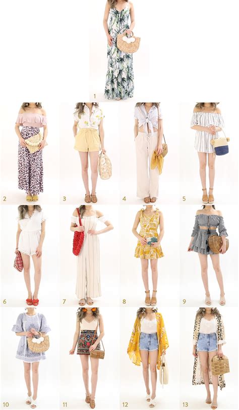 The ULTIMATE Summer Vacation Outfit Ideas Guide by Miss Louie | Holiday outfits women, Summer ...