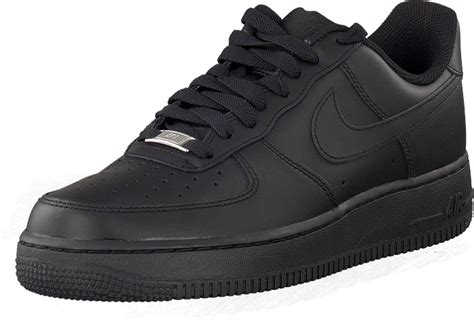 Köp Nike Air Force 1 Low Black gråa Skor Online | BRANDOS.se