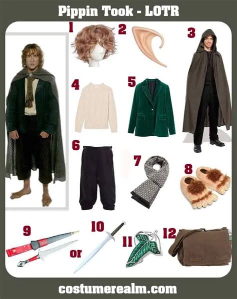 LOTR Pippin Costume - Costume Realm