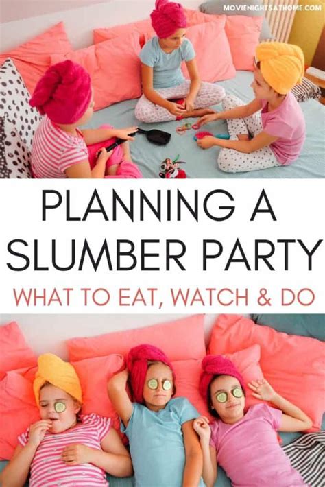 Super Fun Slumber Party Ideas (What to Watch, Eat & Do)