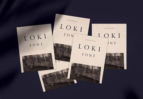 Loki Serif Script Font