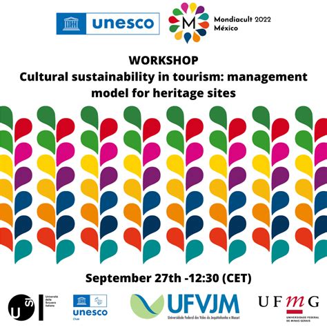 Workshop: Cultural Sustainability in Tourism: Management Model for Heritage Sites | UNESCO Chair ...