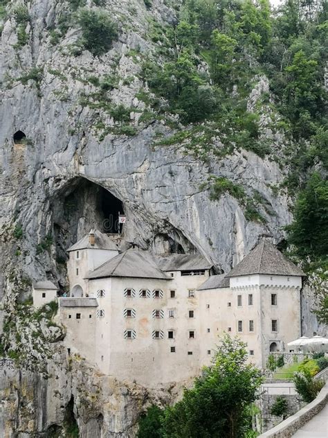 Predjama castle interior stock photo. Image of stone, architectural ...