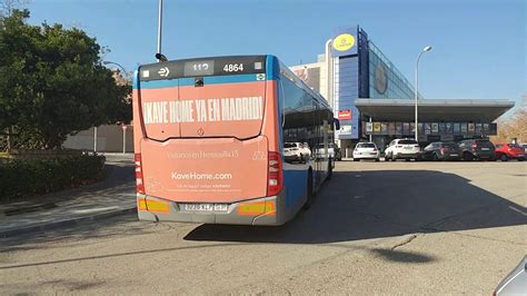 Here is the 113 bus in Madrid - YouTube