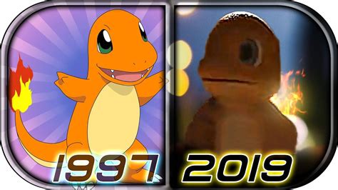 EVOLUTION of 🔥CHARMANDER🔥 in Movies Cartoons Anime TV (1997-2019) Pokémon: Detective Pikachu ...